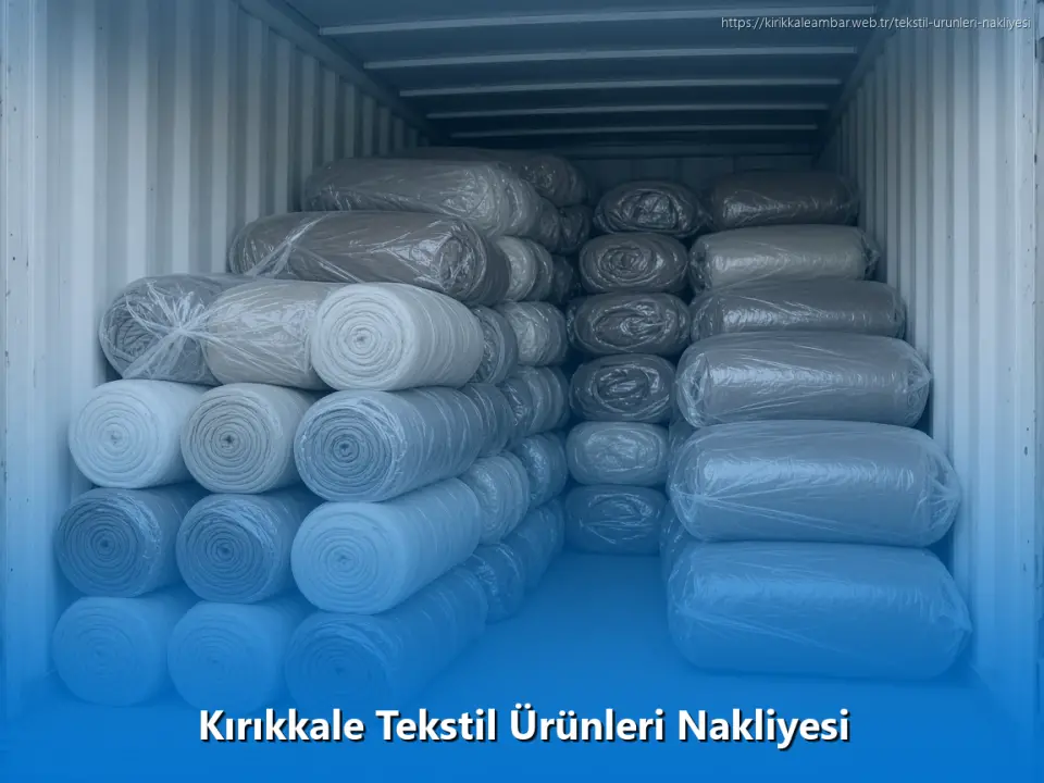 Kırıkkale Tekstil Ürünleri Nakliyesi